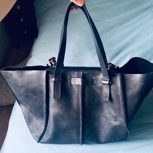 Handmade all leather purse